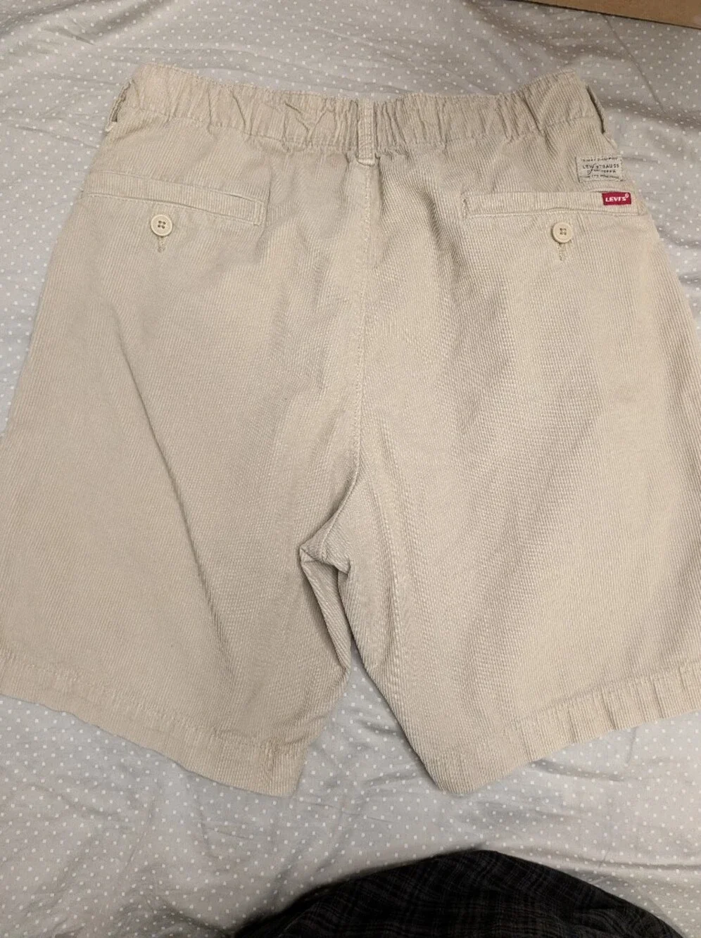 Levi's Men's Khaki Corduroy Shorts
